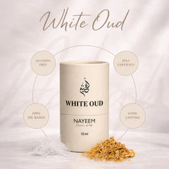 Nayeem White Oud Non- Alcoholic Attar - Nayeem Perfumes
